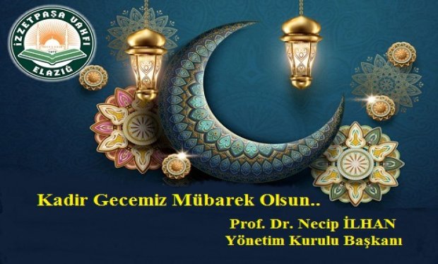 KADİR GECEMİZ MÜBAREK OLSUN!