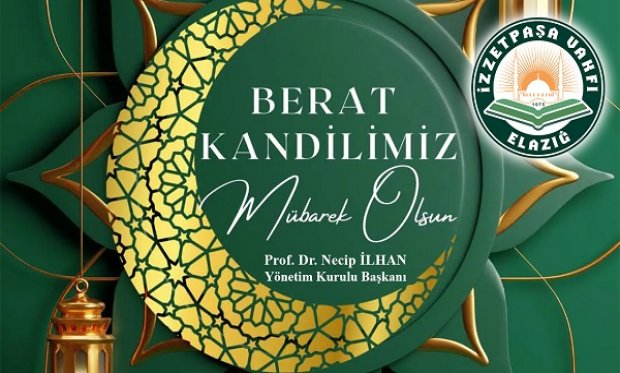 BERAT KANDİLİNİZ MÜBAREK OLSUN !
