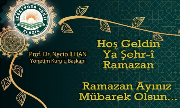 ON BİR AYIN SULTANI RAMAZAN AYINIZ MÜBAREK OLSUN !
